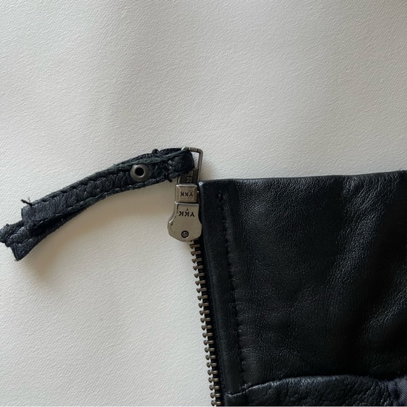 LLD ORIGINAL Black Vintage Genuine Leather Bomber Jacket - Picture 11 of 14